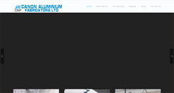 Desktop Screenshot of canonaluminium.com